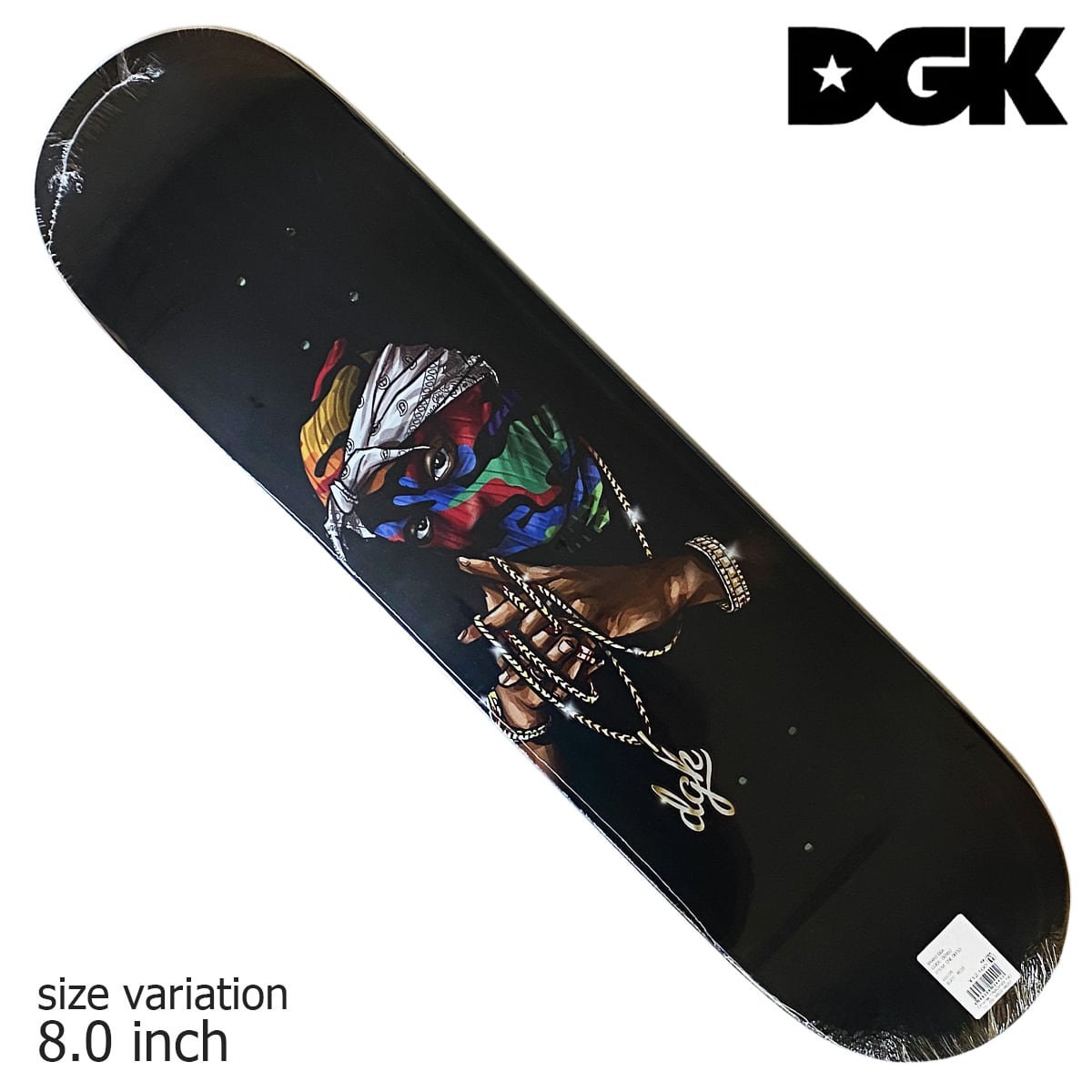DGK スケートボード デッキ 7.8 デッキテープ込み - その他スポーツ
