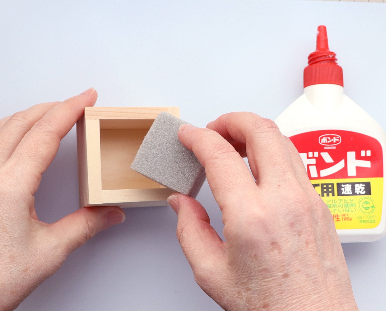 枡入り桜のトピアリー＜手作りキット＞(作って楽しむ！）結・YUI