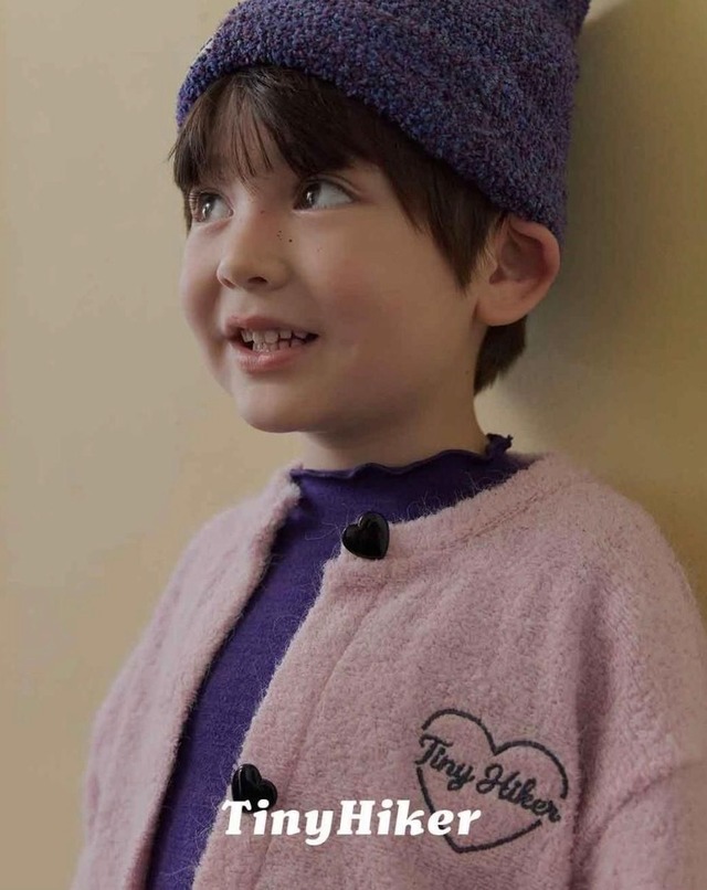 〚予約〛Tiny heart cardigan <kids>