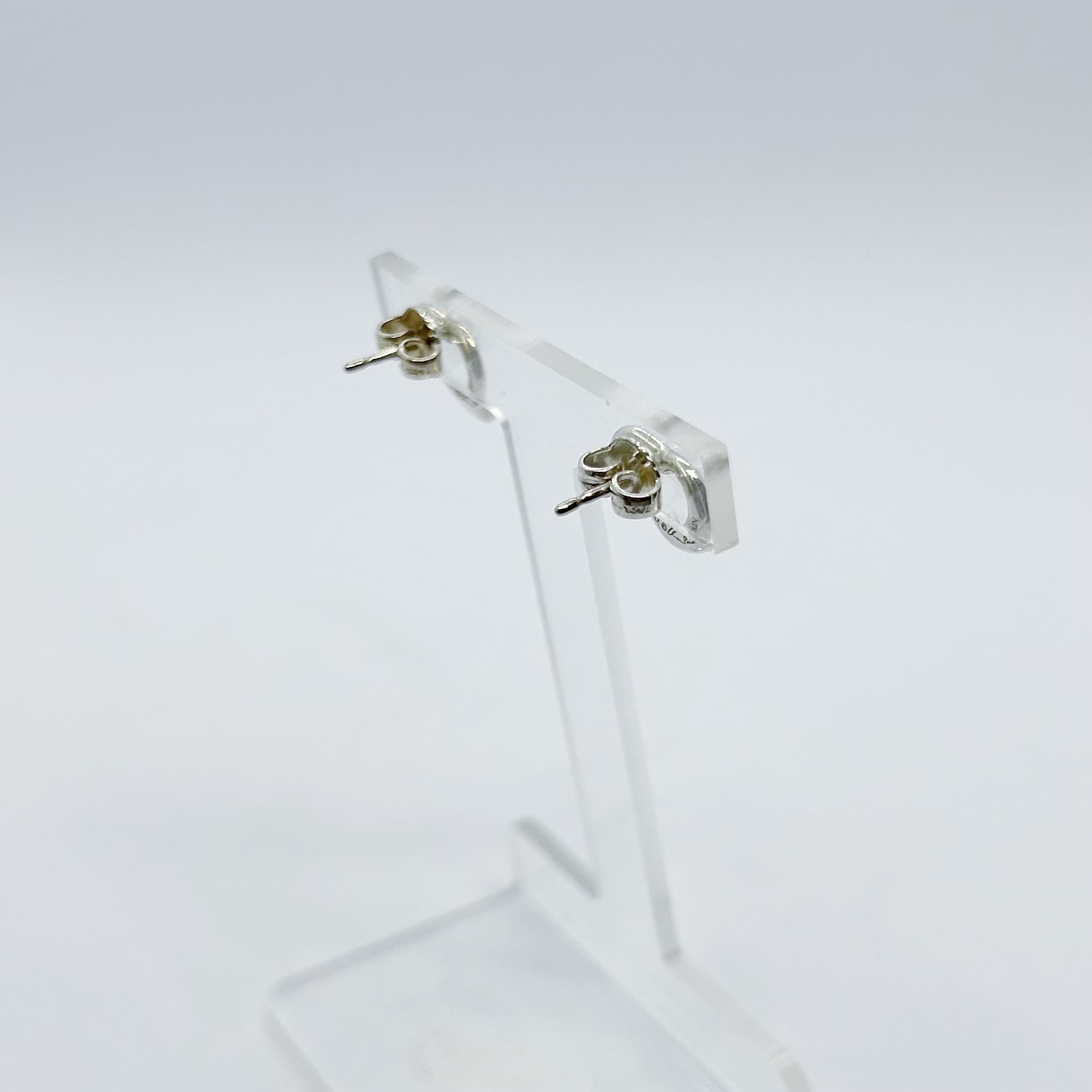 T8033】Tiffany&Co. open heart pierce/silver925/ティファニー/ピアス