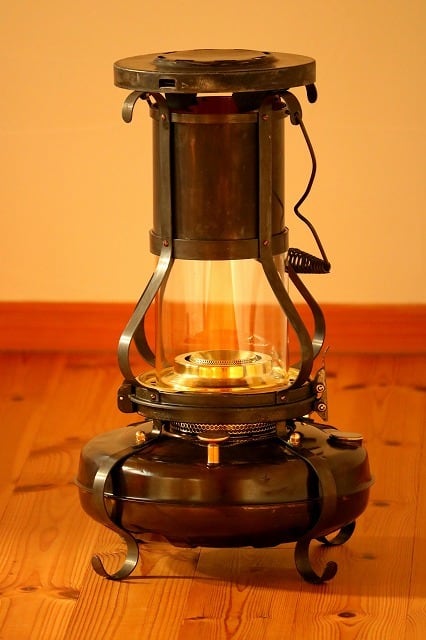 BUFLAM レトロストーブ イギリス製　ヴィンテージストーブ FUJIKA KSP-228SL フジカ石油ストーブ 1973年製 昭和レトロストーブ