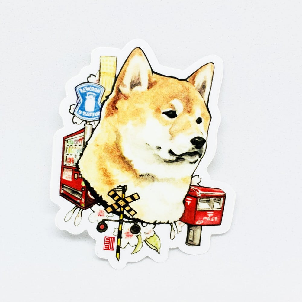 「一生犬命」/ ステッカー / エリカ・ワード /