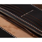 TRUCKER WALLET T-7 Brown edge／カスタムオーダー