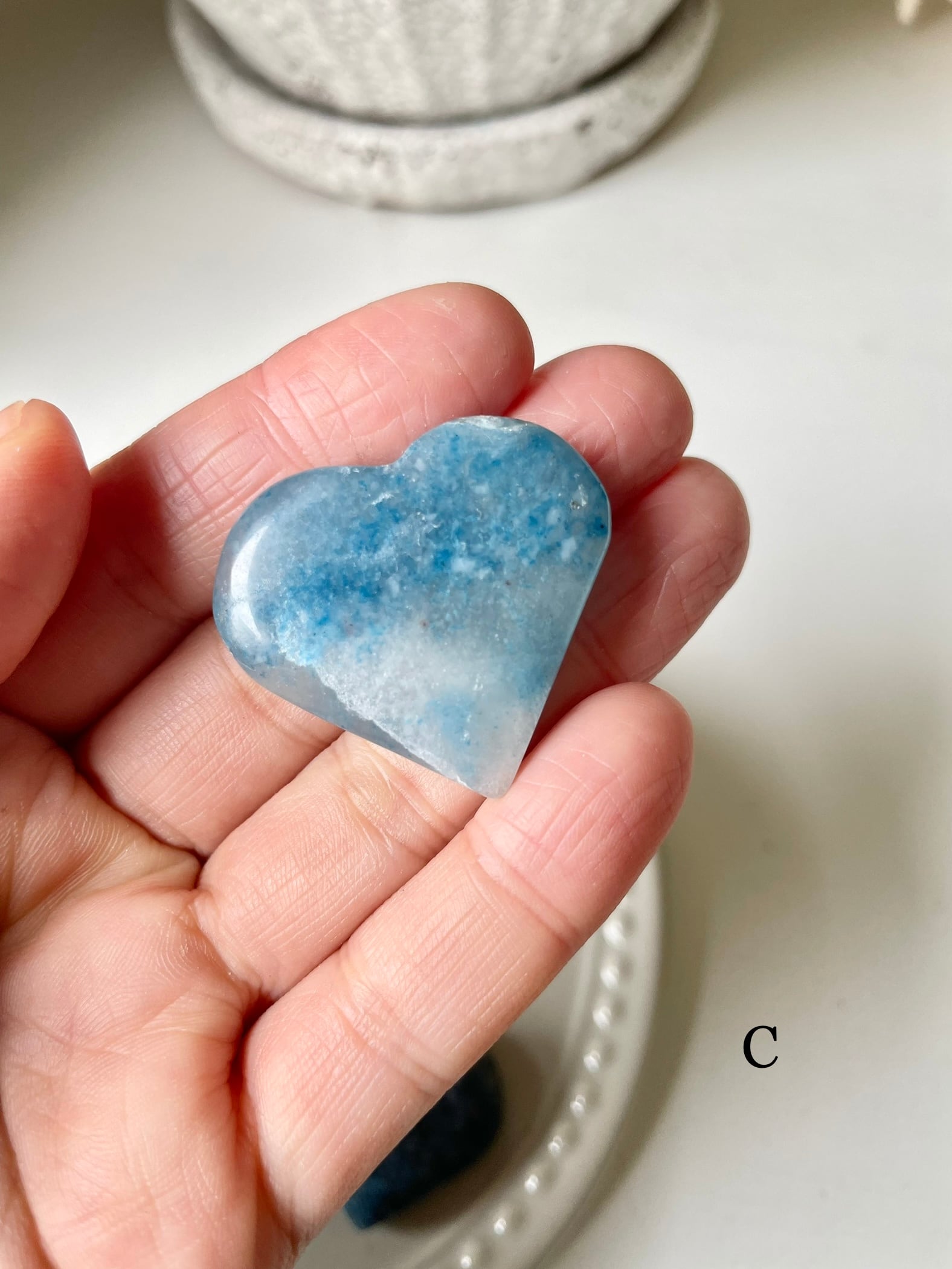 Trolleite Heart Shape / トロレアイト ハートシェイプタンブル | AINA