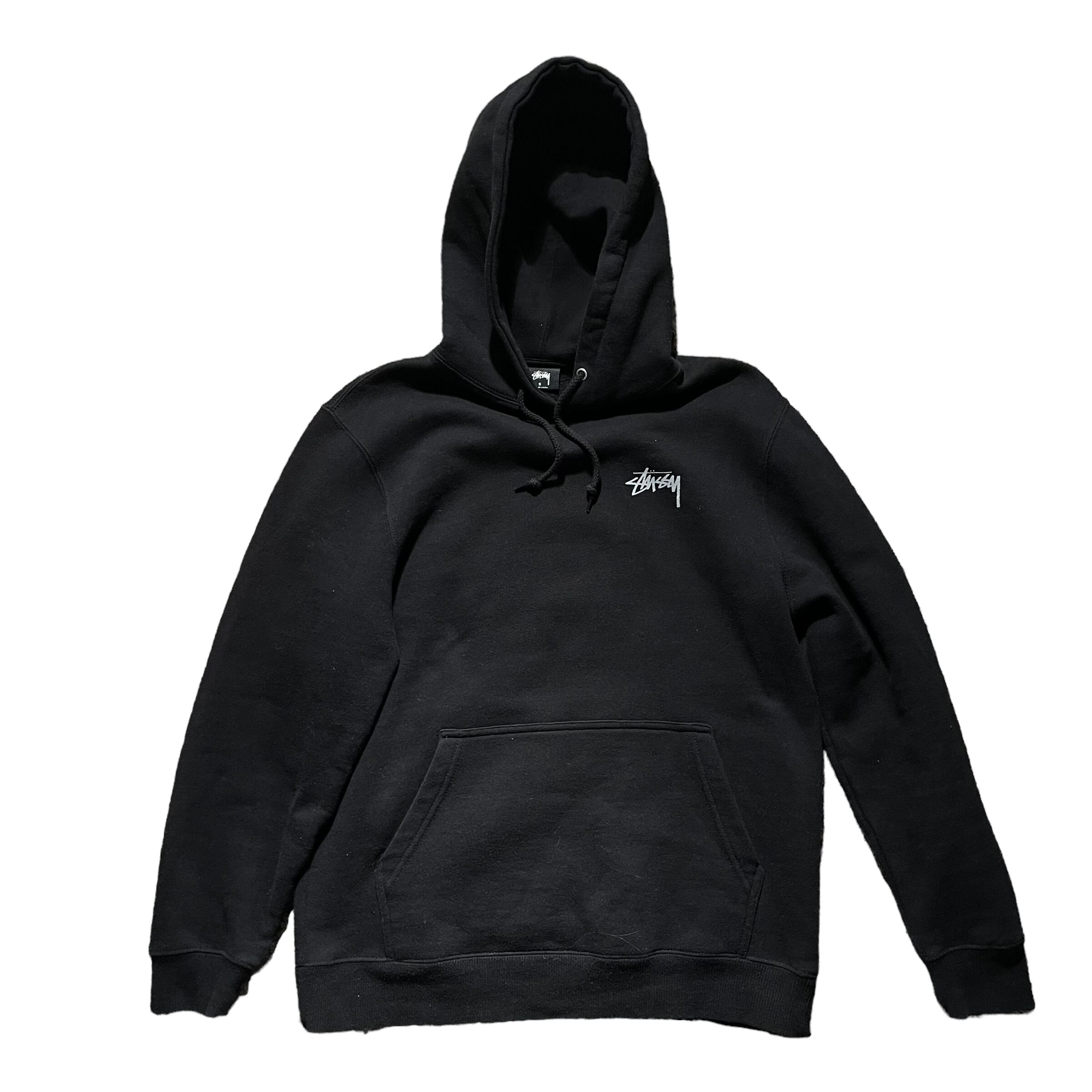 STUSSY ステューシー　stussy 白パーカー　フーディー　ブルゾン