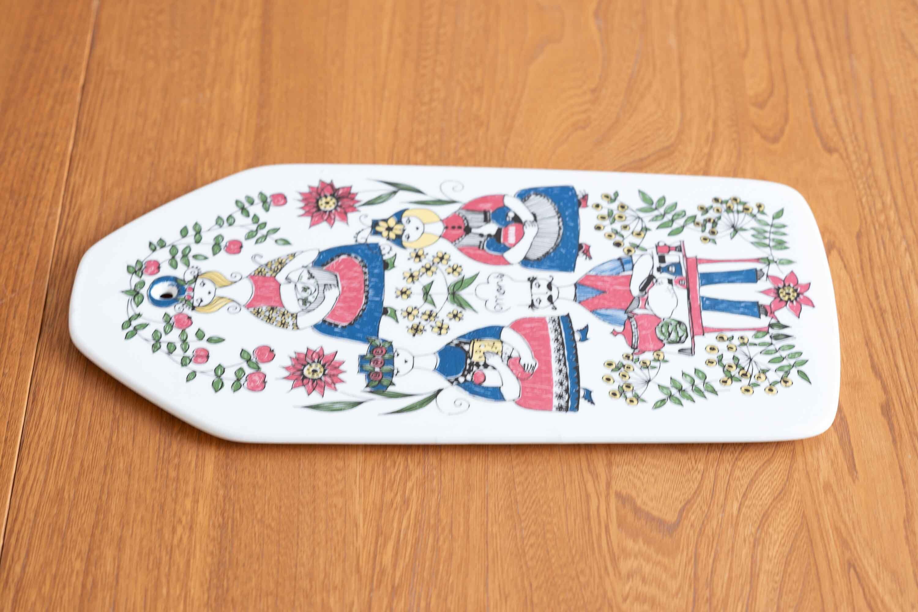 ノルウェーのFIGGJO社 多目的プレート Turi Gramstad Oliverデザインのmons og milleシリーズ