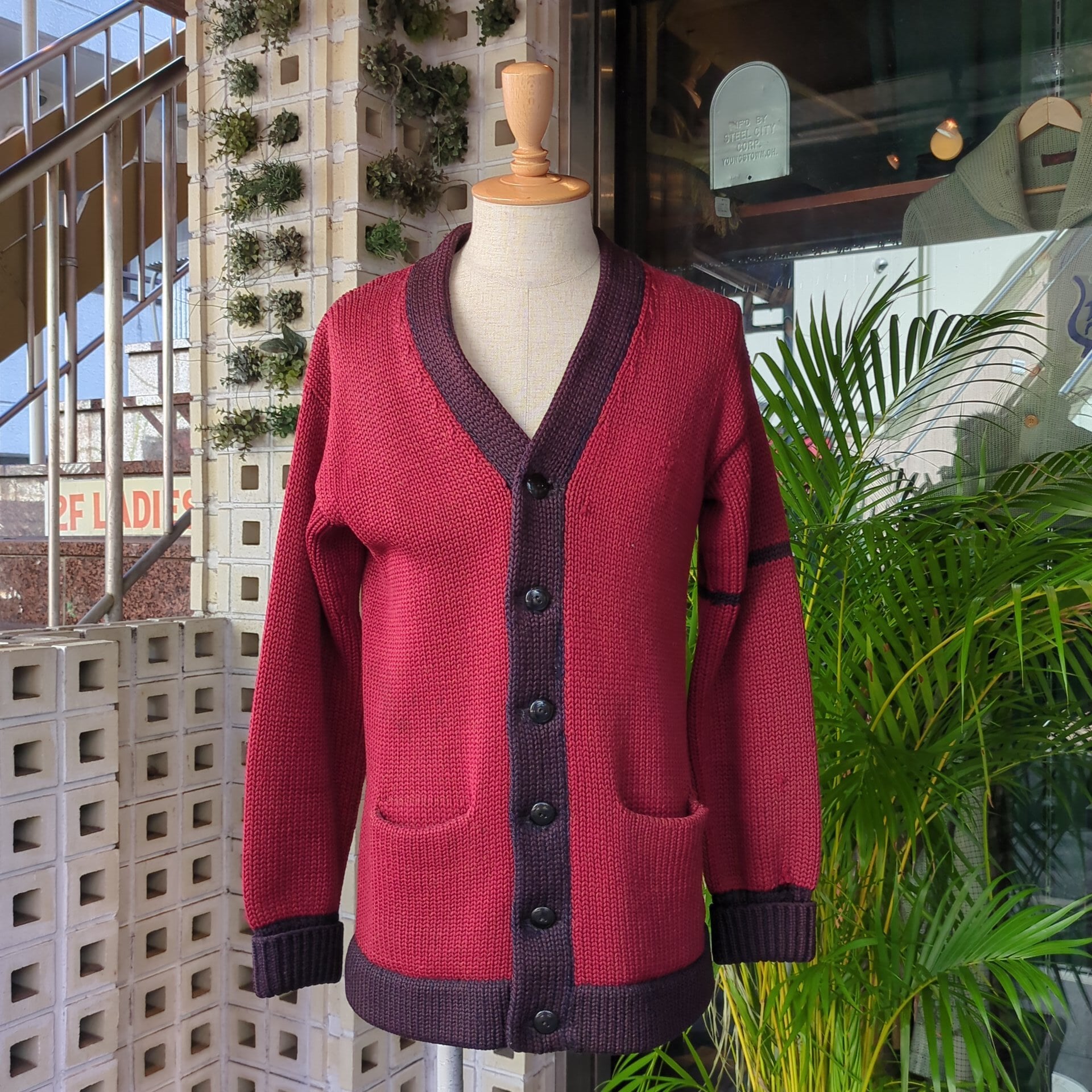 襤褸　40s〜50s vintage cardigan ヴィンテージカーディガン 襤褸 40s〜50s vintage cardigan ヴィンテージカーディガン 襤褸 40s