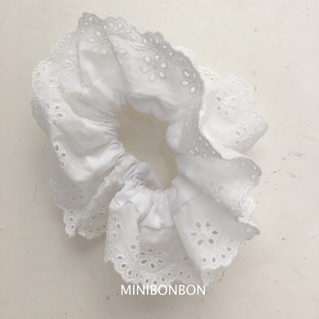 【予約】mini bonbon レースシュシュ