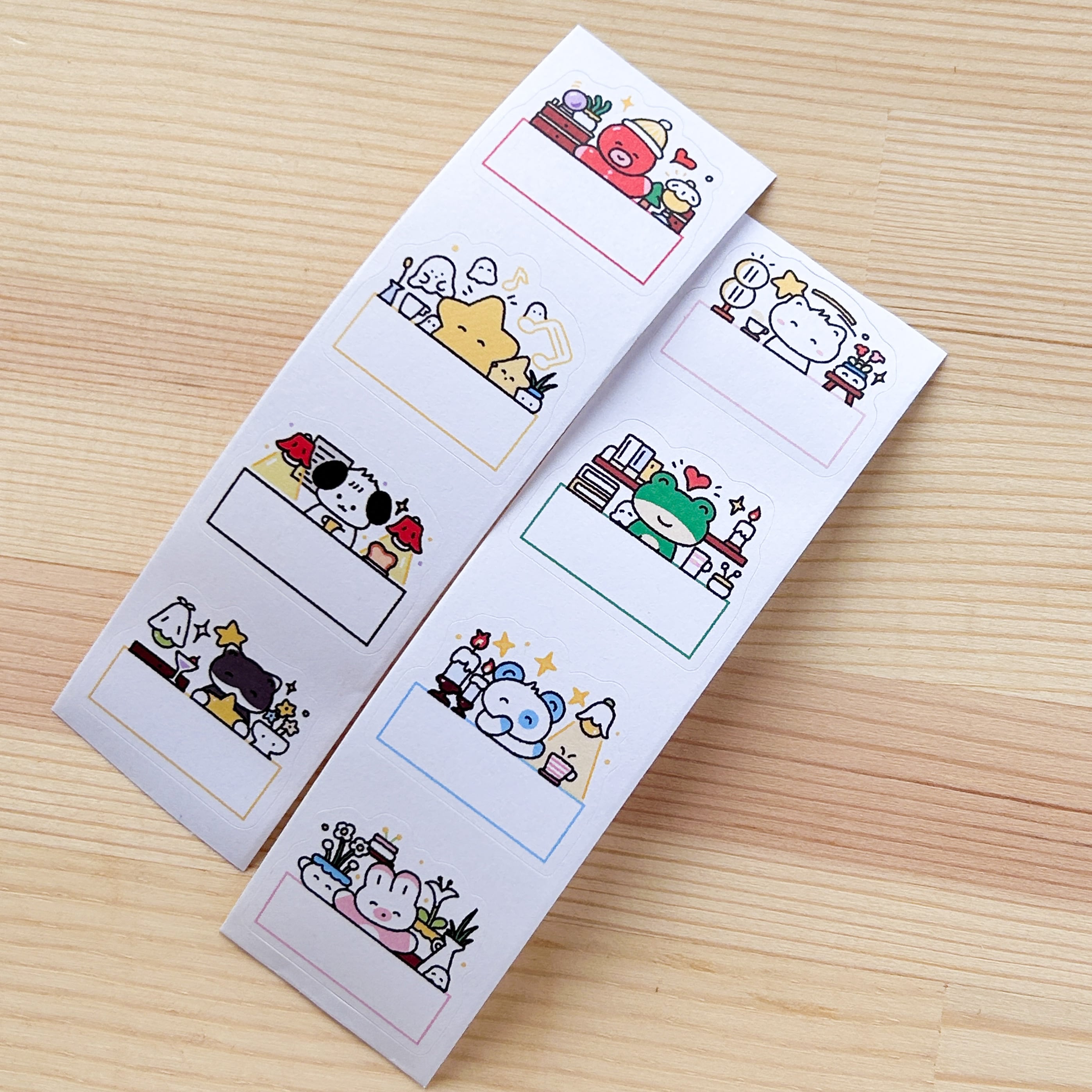 キスカット ロールシール | 韓国文具・雑貨 kaulcoffee.studio