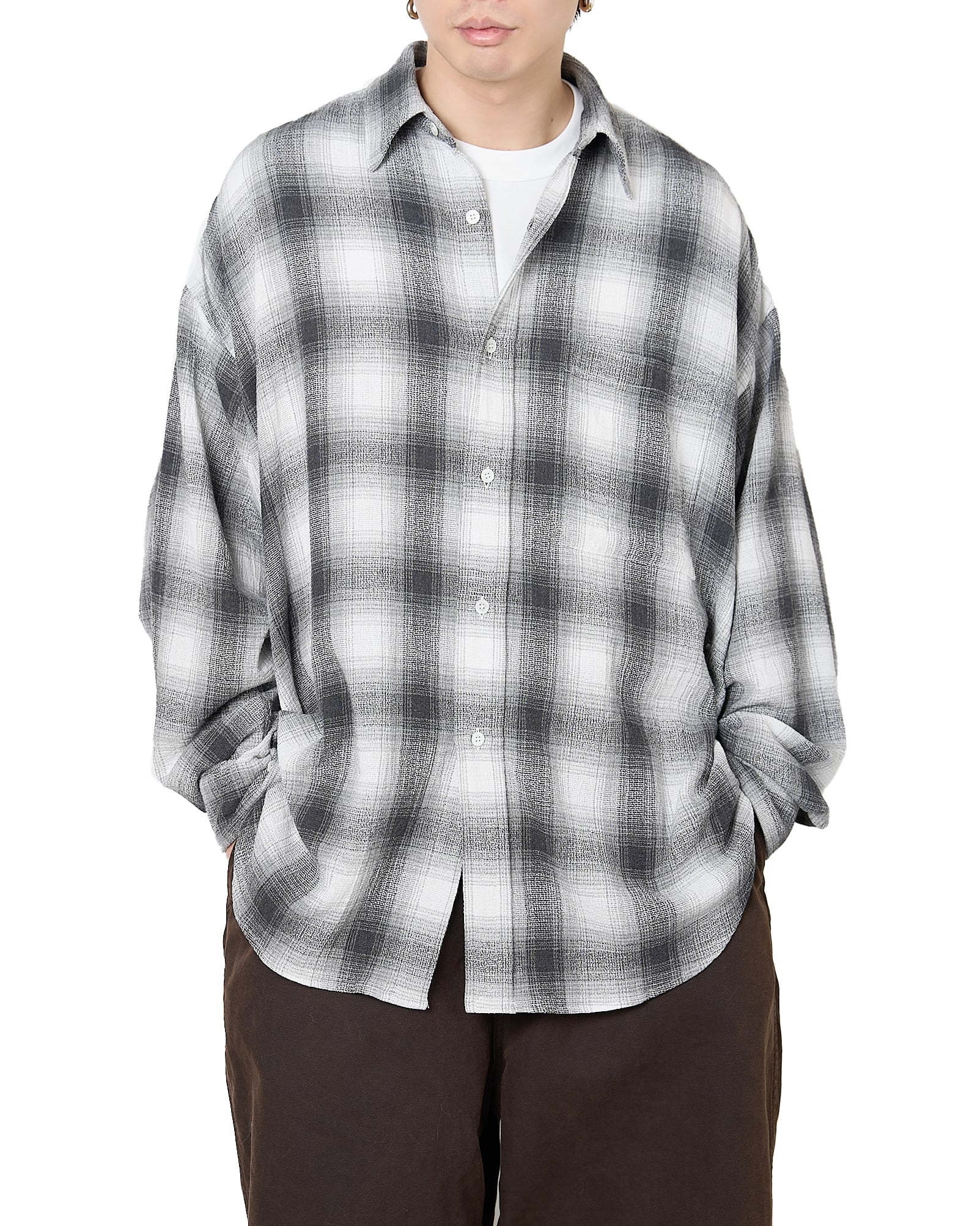 ROTOL Dry Ombre Wide Shirt サイズ2 26ss ROTOL 