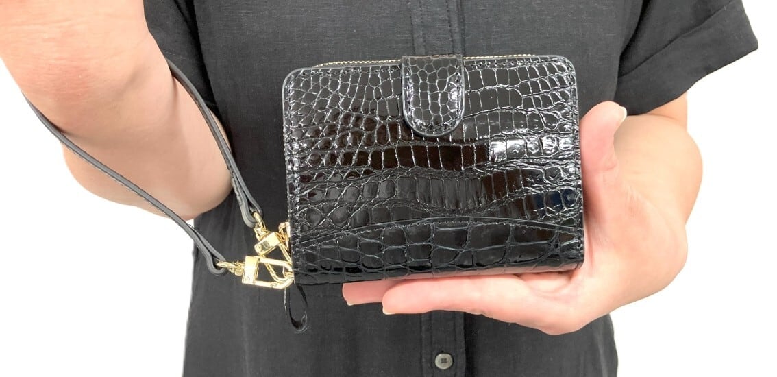 イタリアZUMA社 シャイニングクロコダイル財布 | s-crocodile