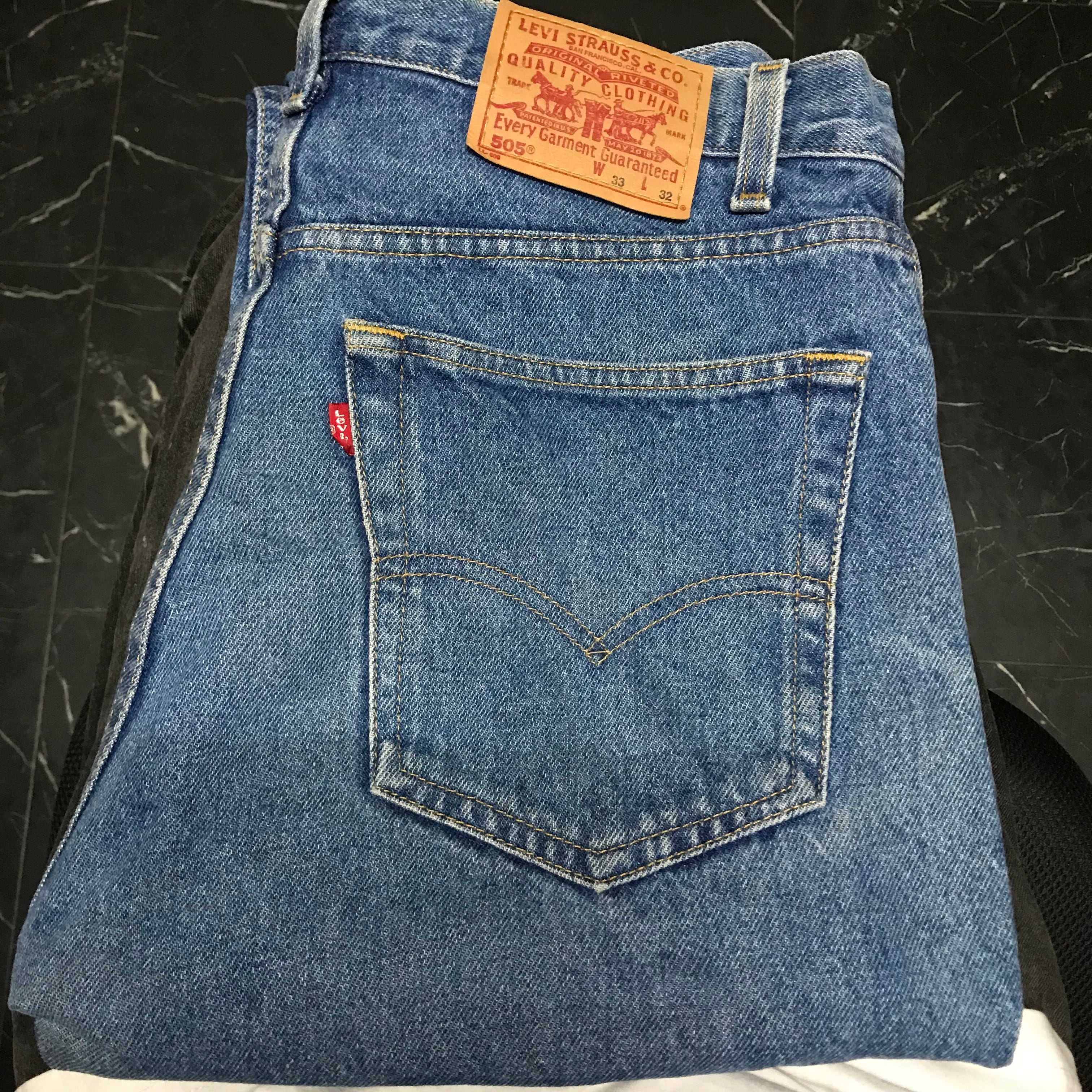 90's LEVI'S リーバイス 505 ジップフライ デニム ヴィンテージ 