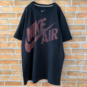 【NIKE】ナイキ ビッグスウッシュ  Tシャツ アメリカ古着 ビッグロゴ