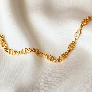 【B7087】Christian Dior mini logo bracelet/クリスチャンディオール/ブレスレット