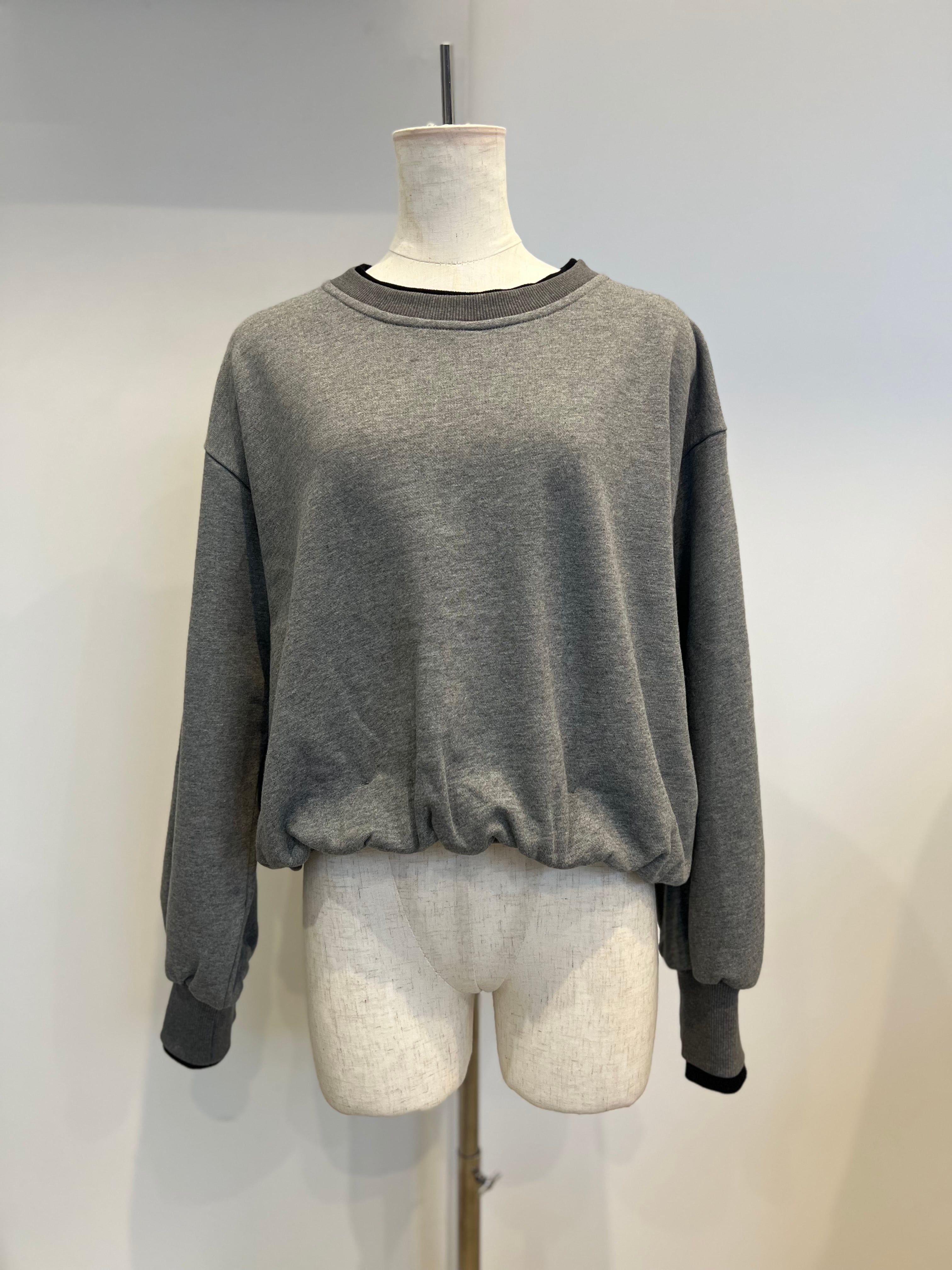 【SELECT】配色レイヤードバルーンプルオーバー 25-0679