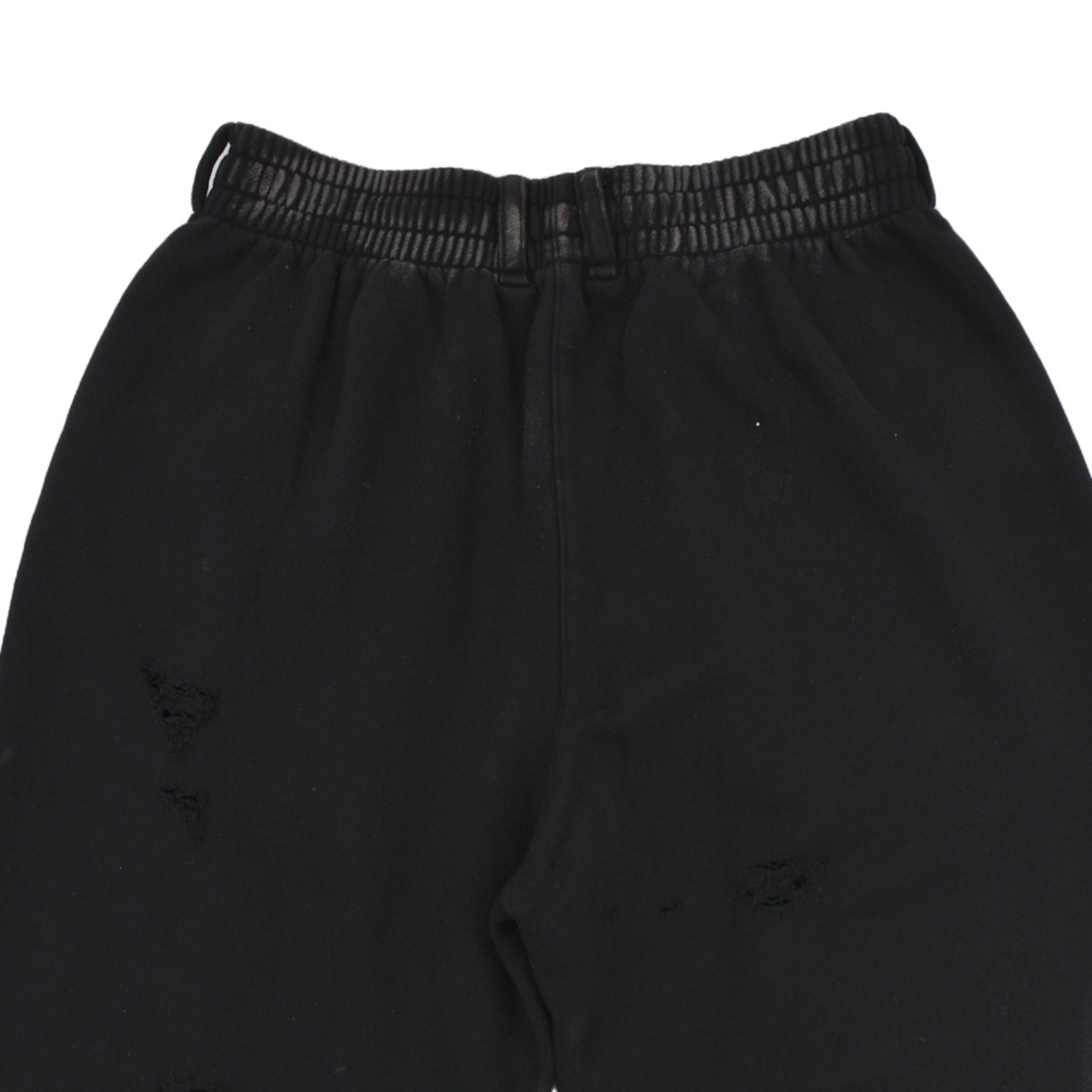 【WE11DONE】BLACK PIERCING DETAIL JERSEY JOGGERS - 4