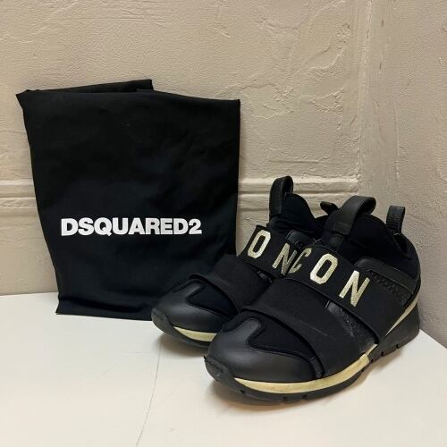 Dsquared2 ディースクエアード ICONスニーカー ブラック系 【代官山09 