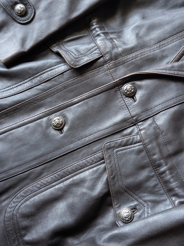 unknown used Sheep leather jacket