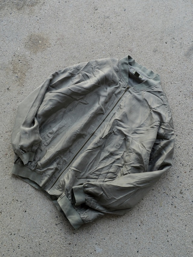ROBERT STOCK 90's From USA Silk Blnuson Designers by RL CHAPS ロバートストック 90s シルクブルゾン