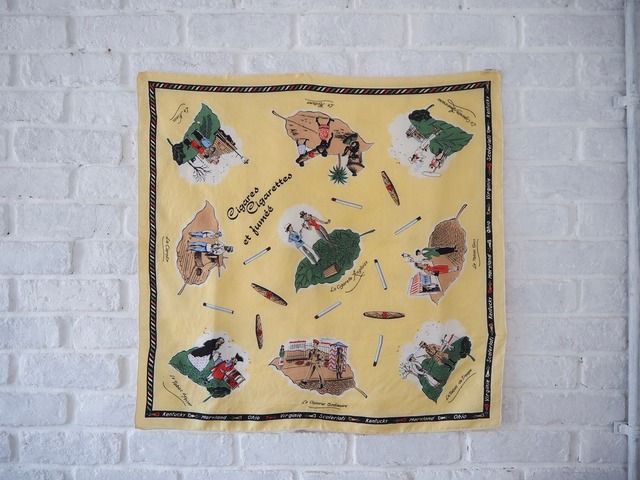 FRANCE vintage scarf