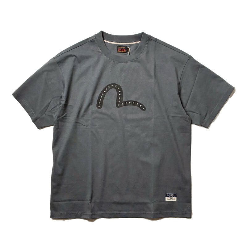 EVISU カモメ Tシャツ ロゴ 短丈 VINTAGE 刺繍 Y2K グリーン 【公式通販】