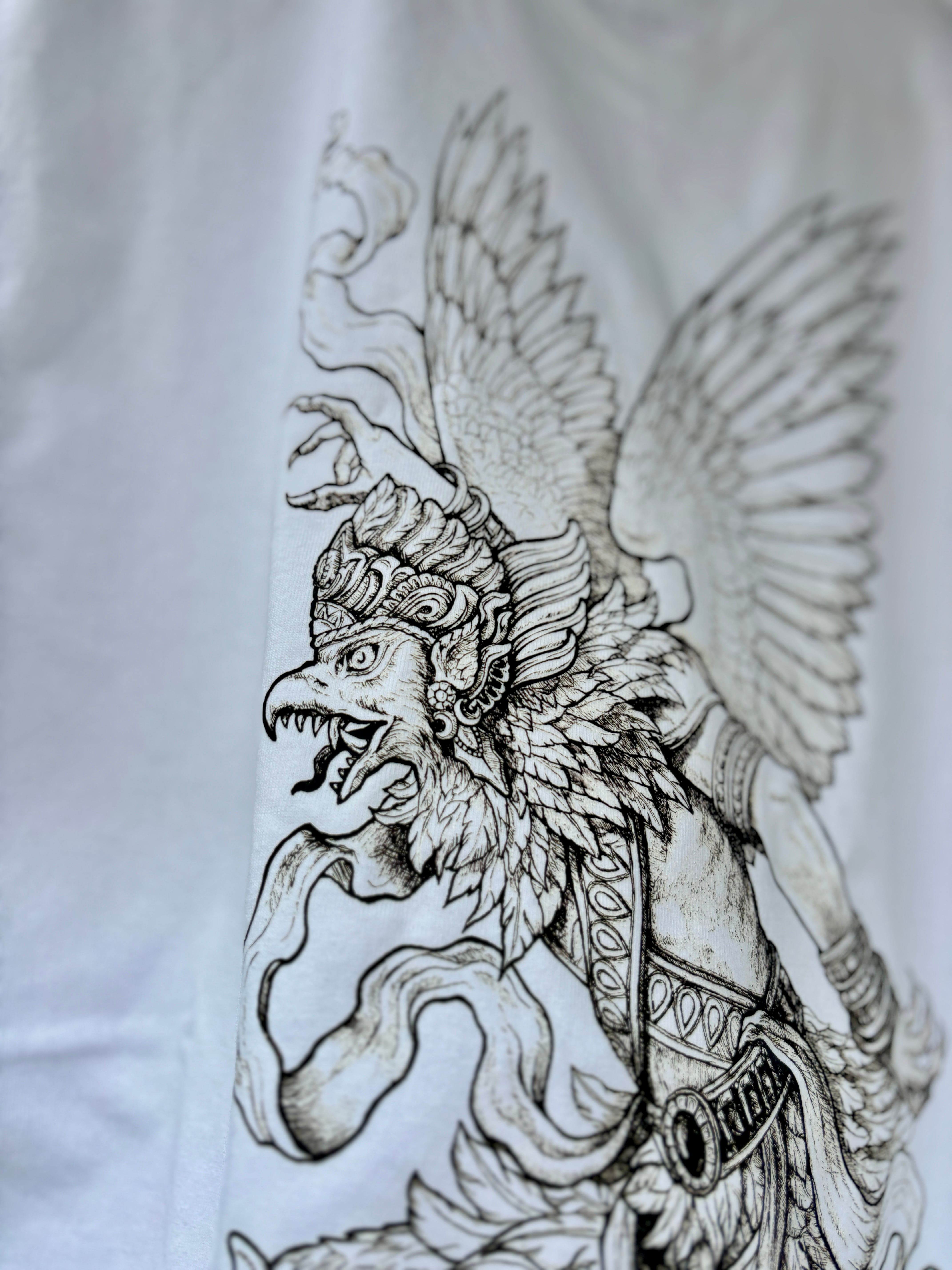 GARUDA Tee (WHITE) | Imperialskateboard