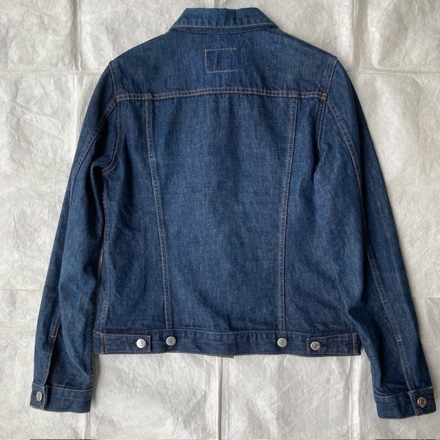 Helmut Lang ヘルムートラング 本人期 デニムジャケット トラッカー イタリア製 ダークインディゴ ヴィンテージ古着 42 画像3