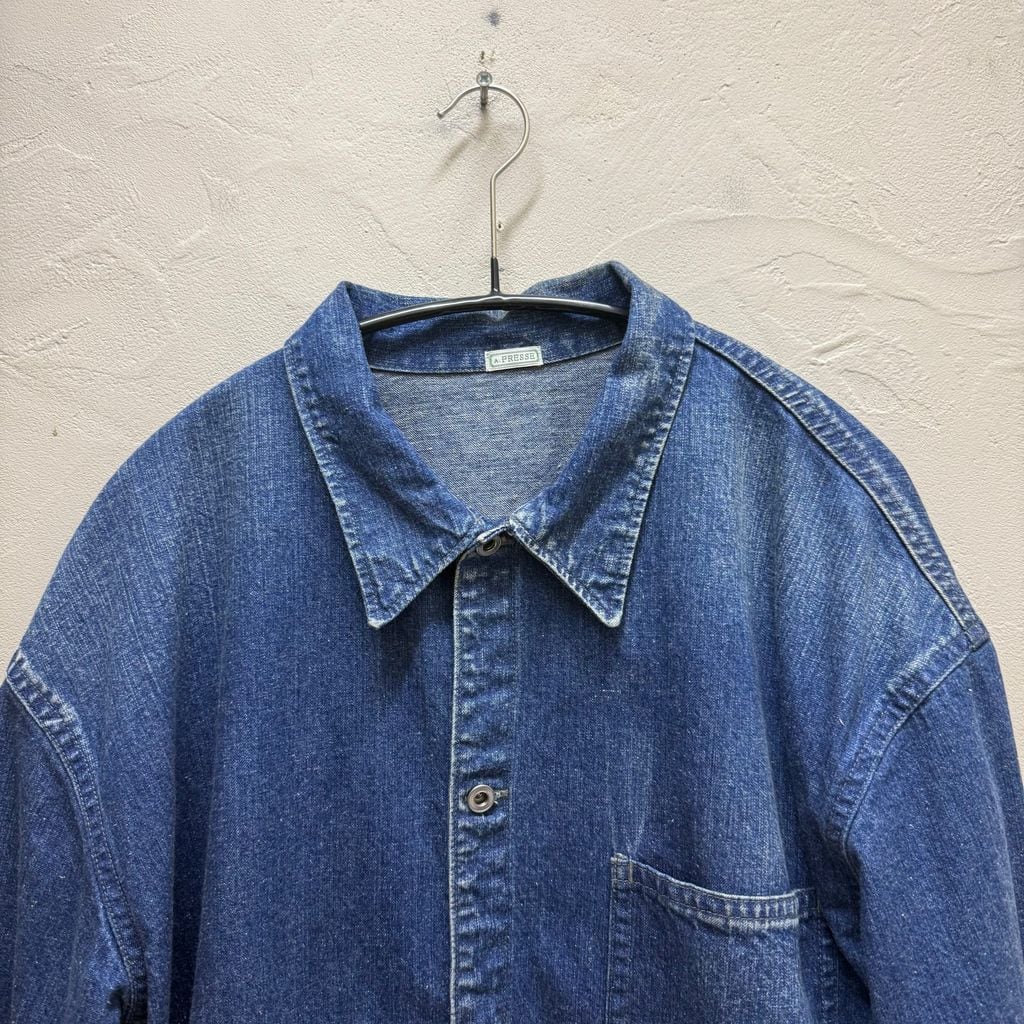 A.PRESSE アプレッセ 24SS US NAVY Denim Jacket デニムジャケット