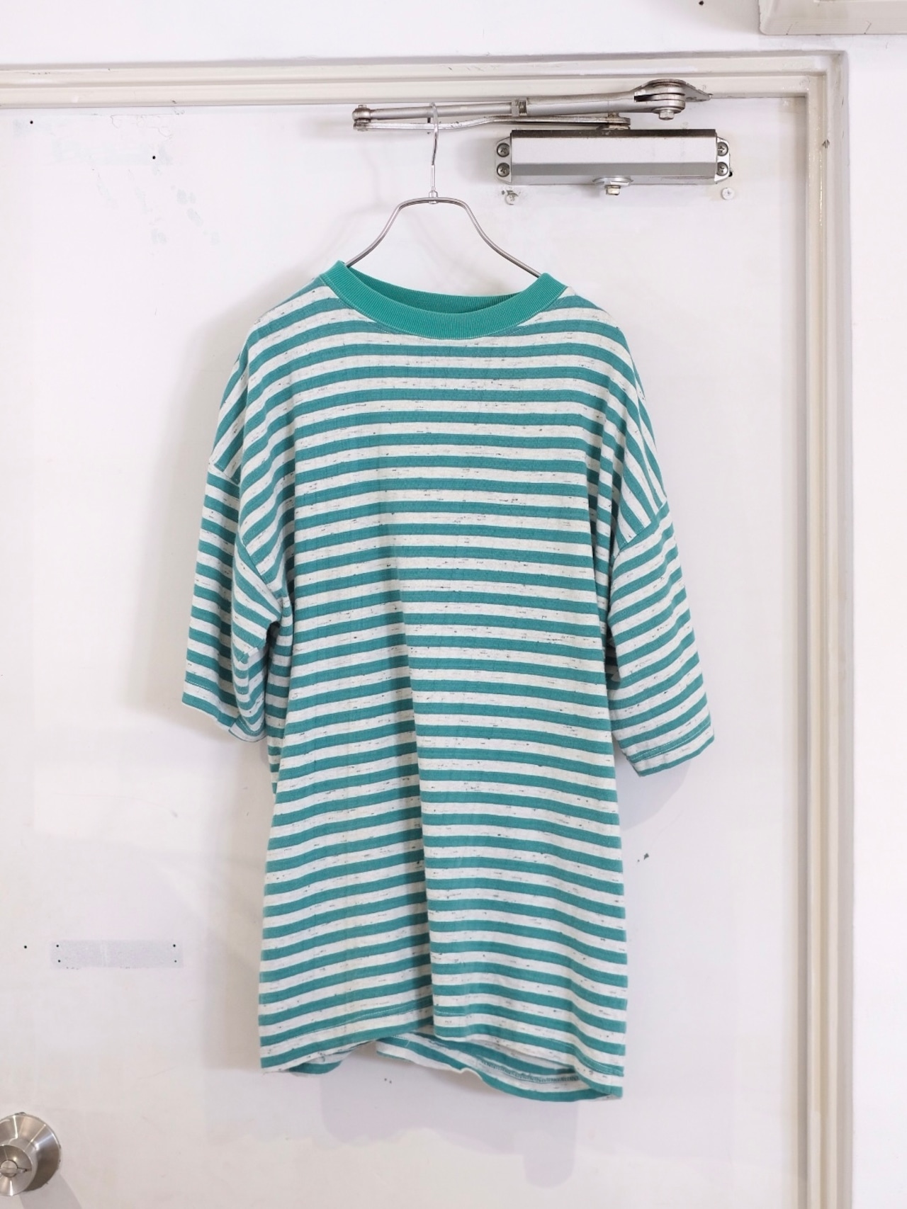 cotton border T-shirt