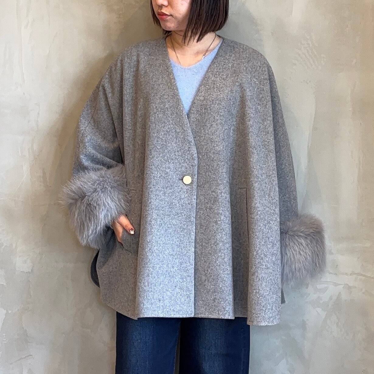 TORRAZZO DONNA/ウェーブフリル半袖ブラウス【オフホワイト】【ライブ