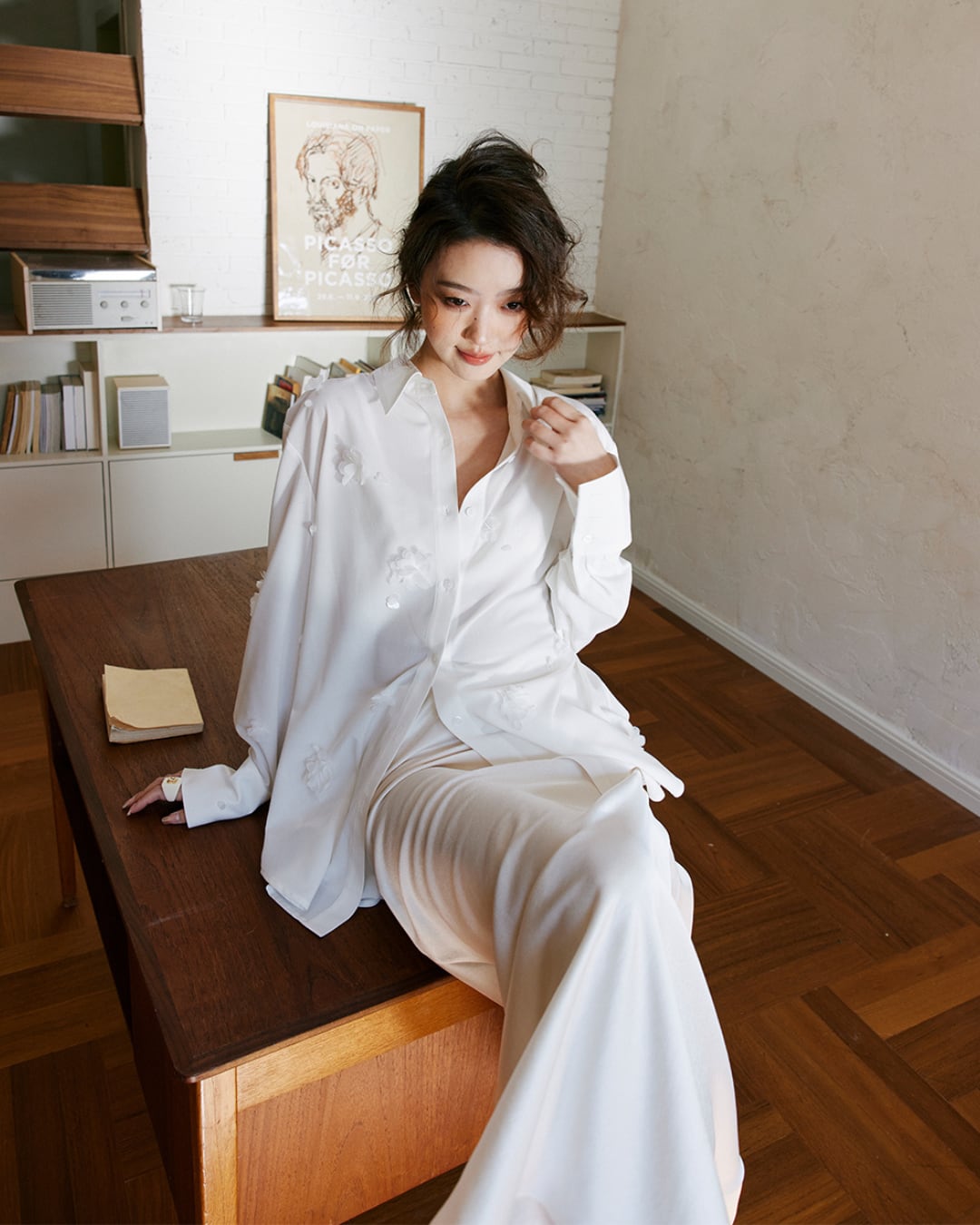 フワラービーズシャツ S25099