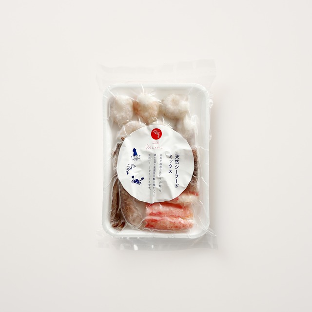 天然シーフードミックス（カニ）　120ｇ