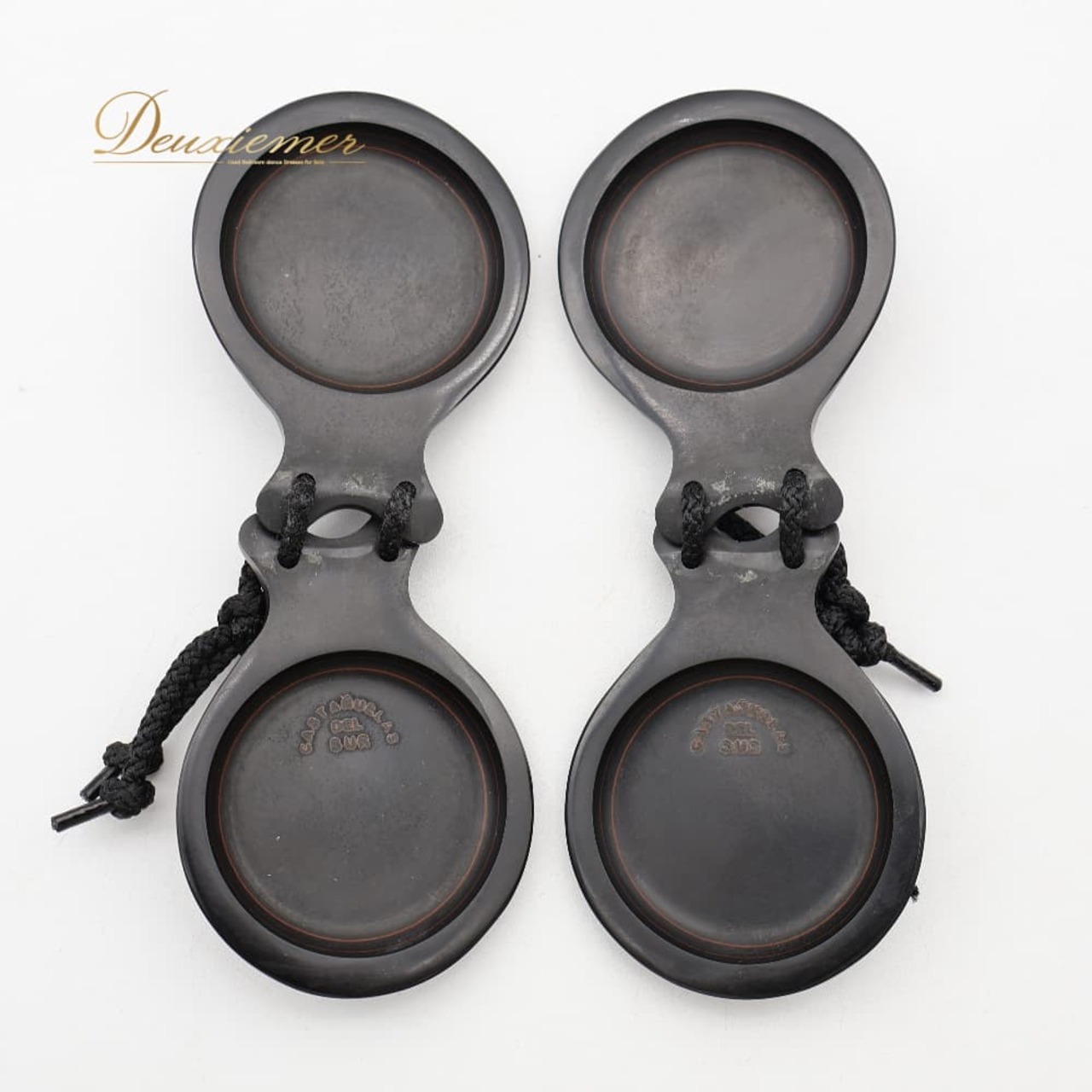 フラメンコ 小物 CASTANUELAS DEL SUR パリージョ カスタネット フィブラ ベテアダ 楽器 小物 ペア 両手 模様 黒 赤 緑 白 ケース ケース付き 練習 レッスン ステージ イベント 艶 光沢 柄 模様 おしゃれ グリーン系 ホワイト系