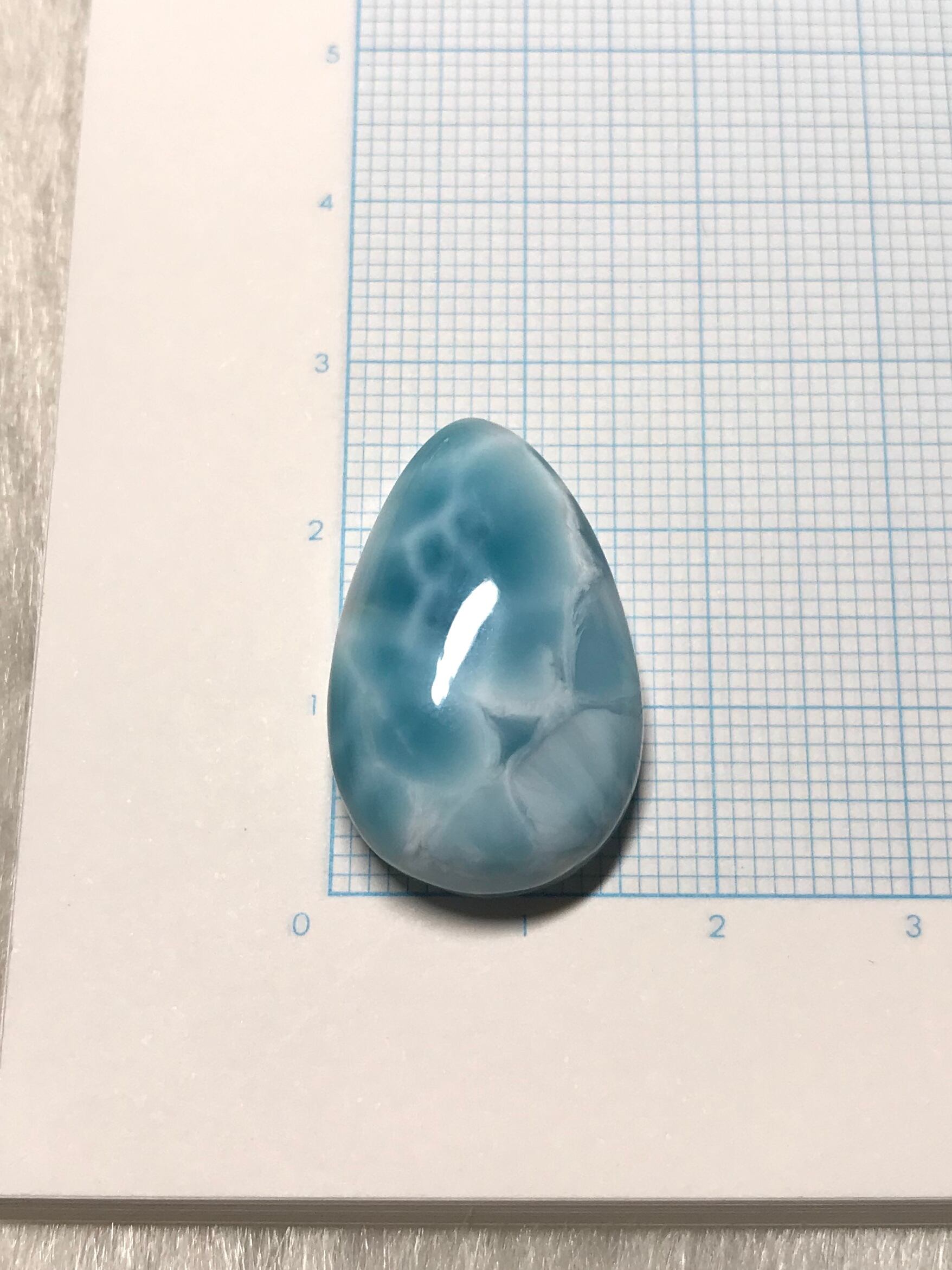 AAAA ラリマー ルース R-8 (ドミニカ共和国産)