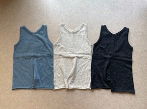 【&pal】nep knit short salopette/3 color