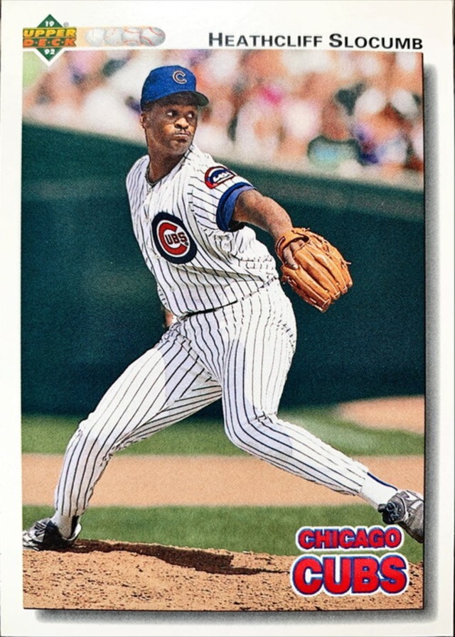 MLBカード 92UPPERDECK Heathcliff Slocumb #569 CUBS
