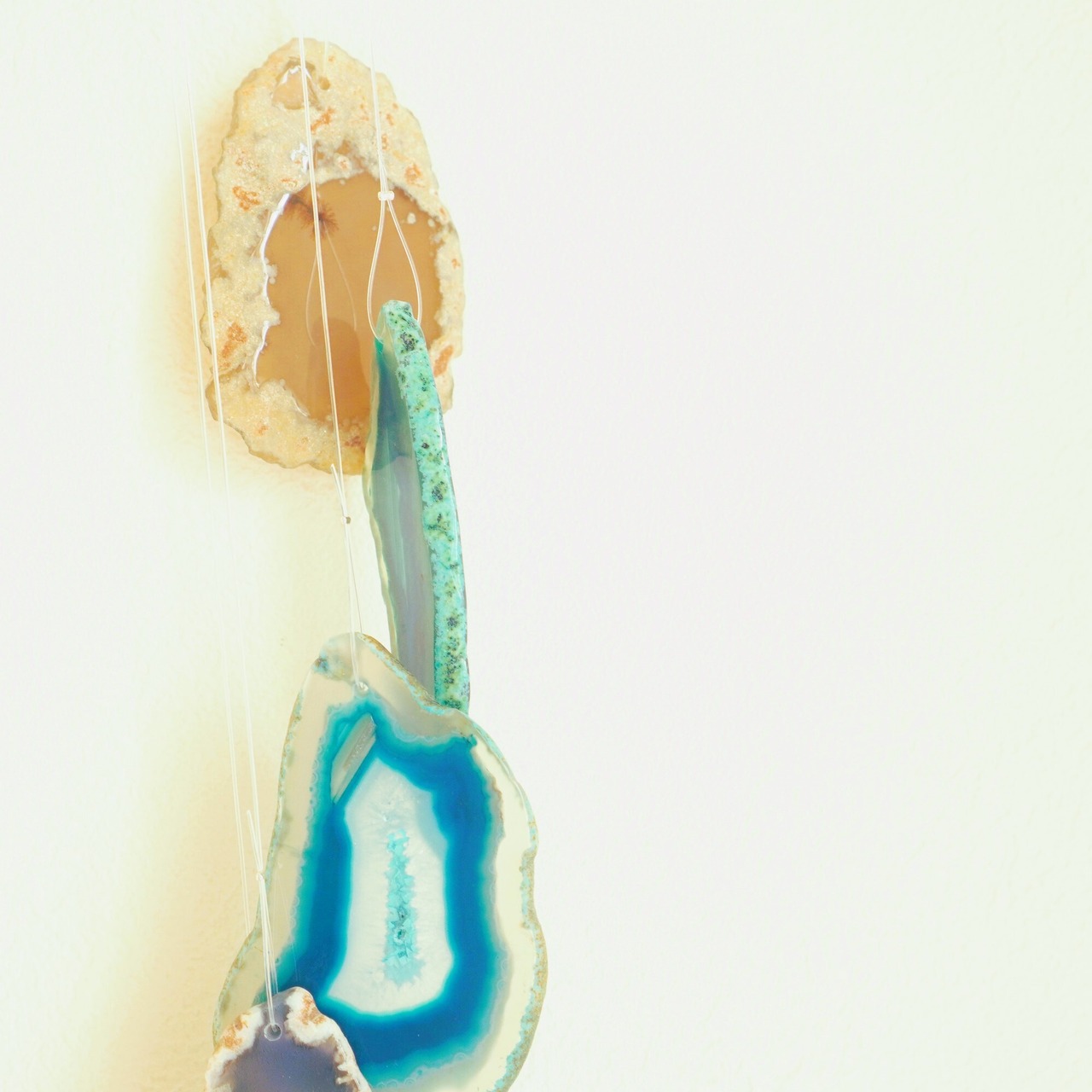 Ocean Planet 02 - アゲートヒーリングチャイム / Agate Sun Catcher Wind Chime 456