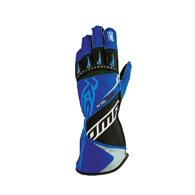 KB0-2749-A01#242 KS-2R GLOVES Navy blue/cyan MY2022