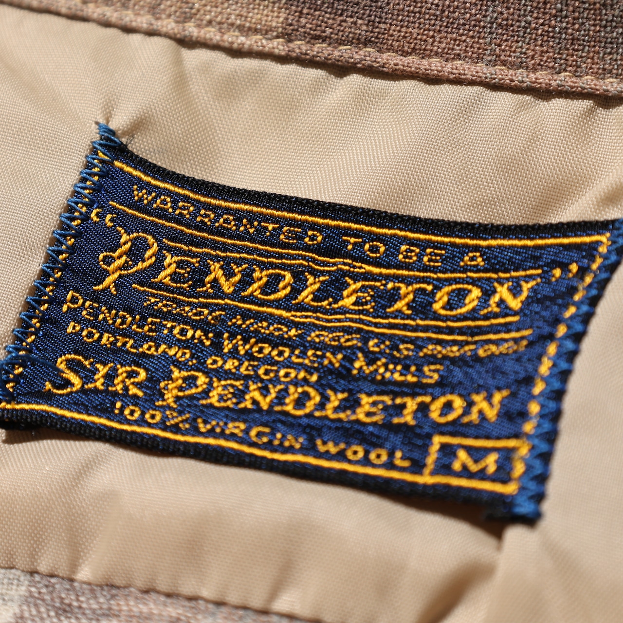 M 50s オンブレ Sir Pendleton Board Shirt サーペンドルトン ボードシャツ