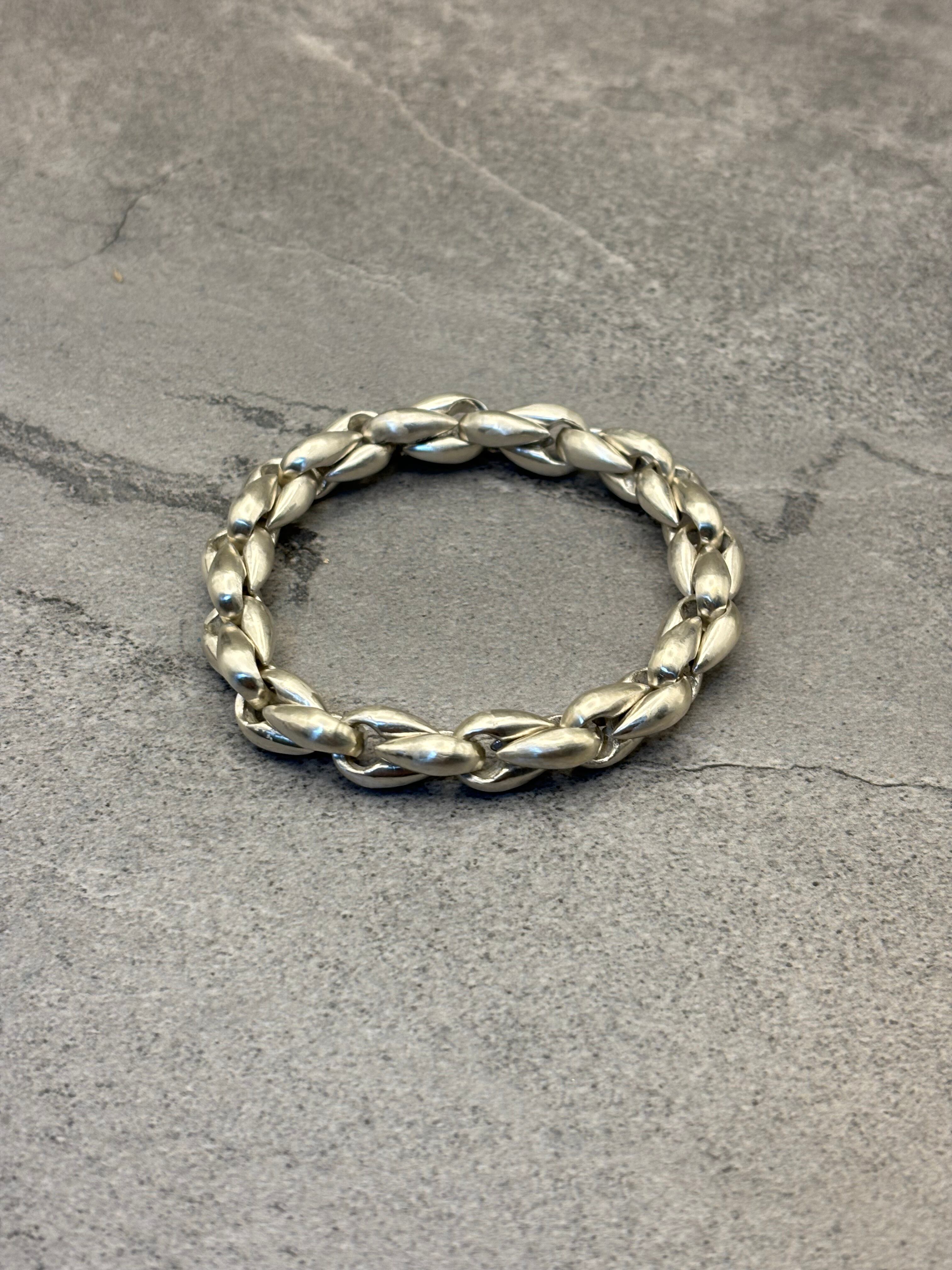 RESHEM silver 10mmシルバー925 ブレスレット RESHEM SILVER 10mm シルバーブレスレット 925 RESHEM silver 10mm