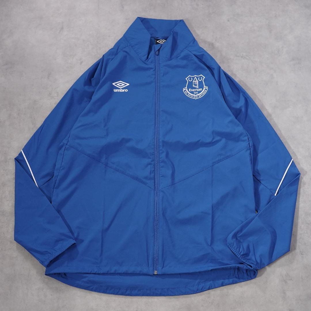 アンブロ エヴァートン ナイロンジャケット サッカー 2XL 青 18257