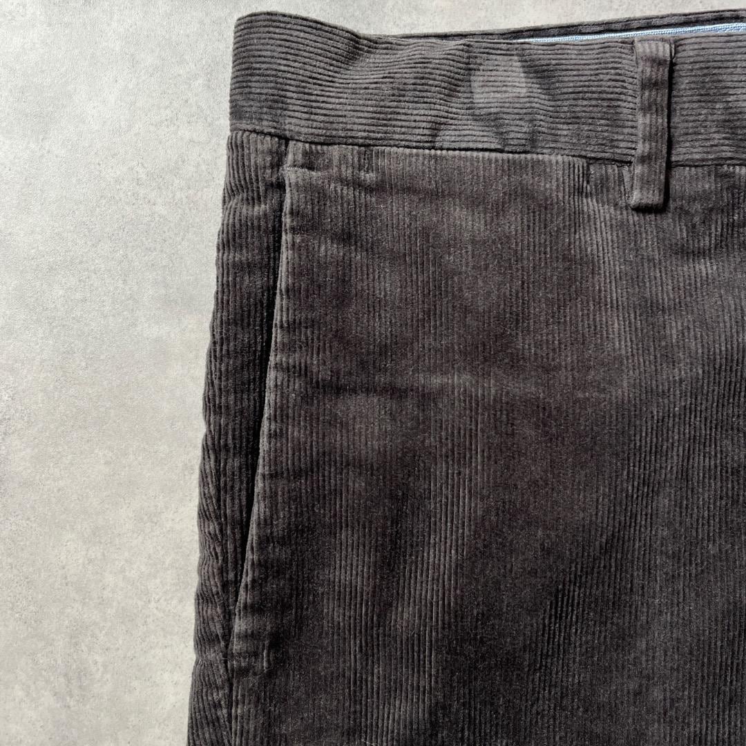 ポロ ラルフローレン W33 コーデュロイ ポロチノ 古着 グレー 17056
