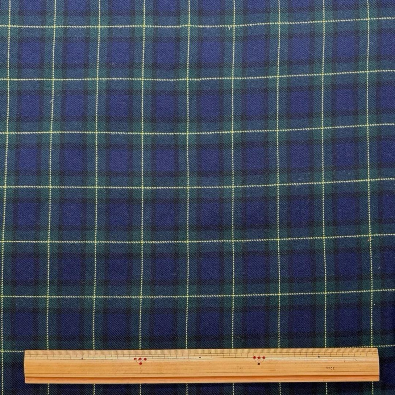 ★NY465◆3m◆綿ポリエステル混ネル地ツイル生地◆チェック