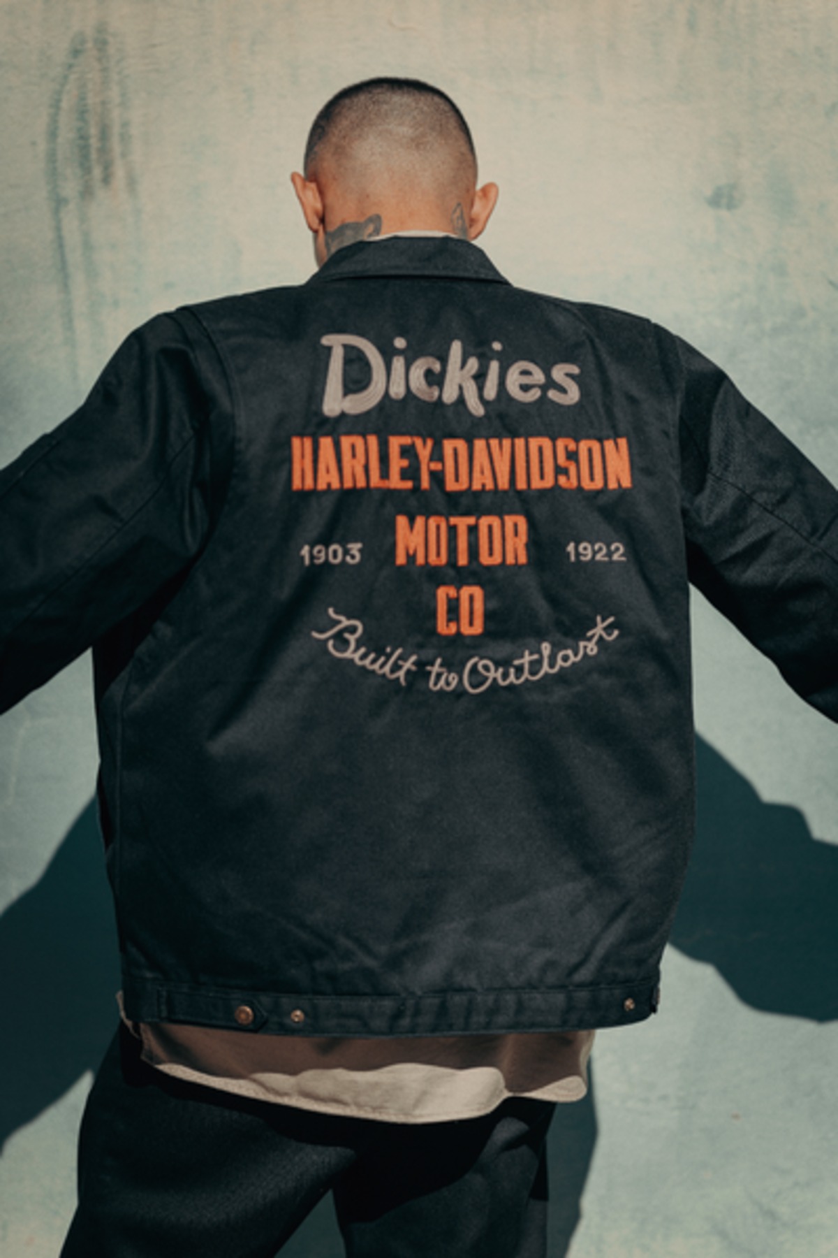 Dickies×H-D キルティング裏地アイゼンハワージャケット 96085-26VX