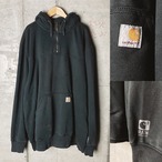 Carhartt ハーフジップ ロゴパーカー【1018M08】