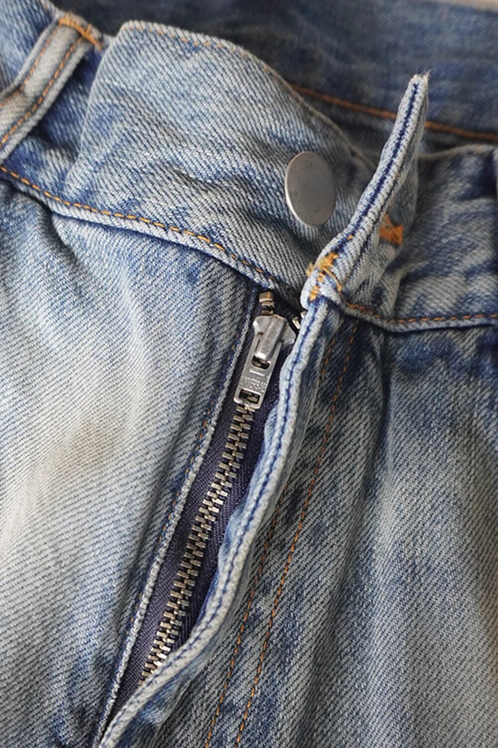 24SS】ANCELLM SELVEDGE TAPERED 5P DENIM PANTS (INDIGO) ANC-PT03-B