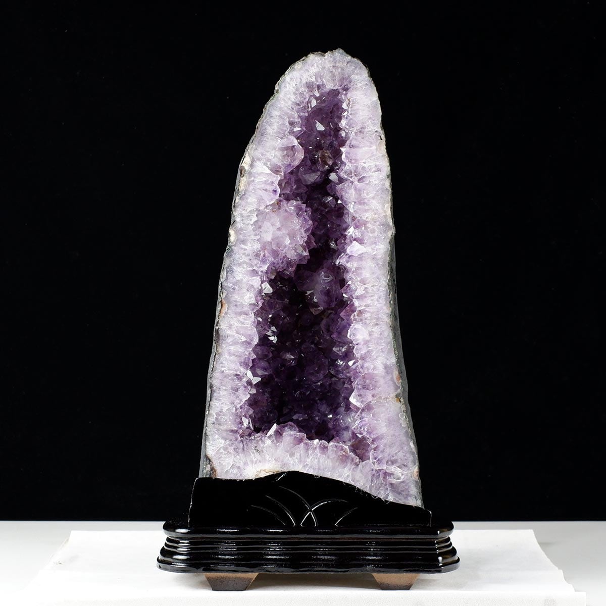 11.2Kg アメジストドーム ブラジル産 アメジスト ドーム 原石 置物 台座付属 一点物 174-2209