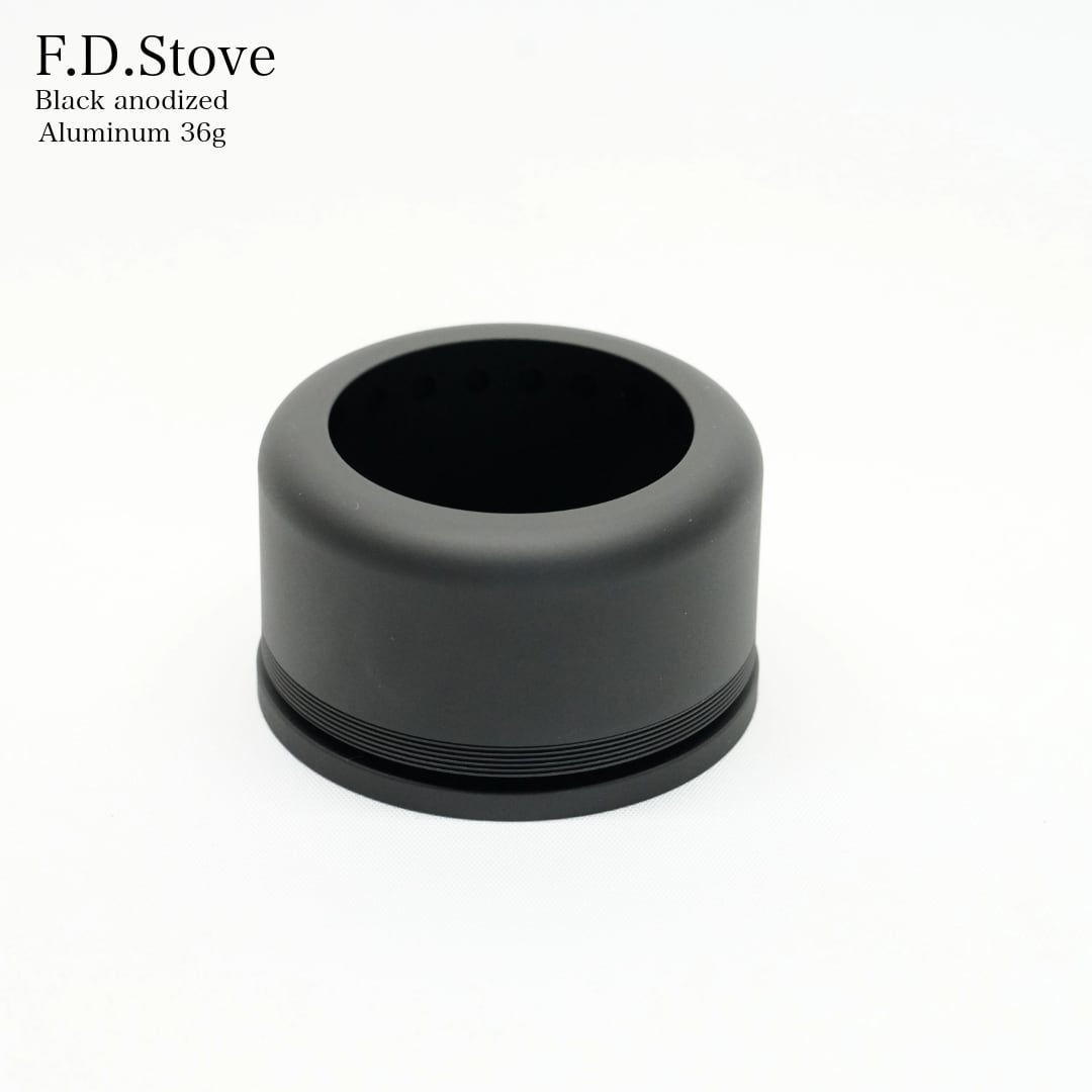 F.D.Stove Black Anodized