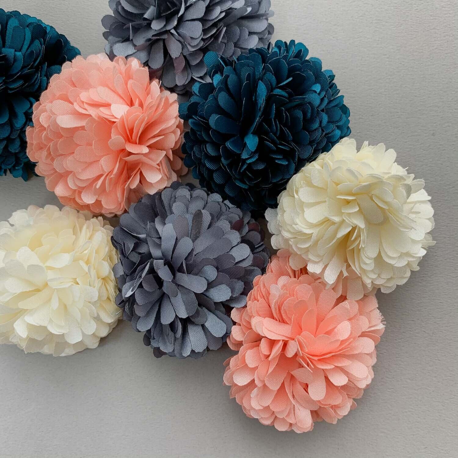 再入荷〉花びらたくさん布花デコパーツ | Dua-アクセサリーパーツショップ