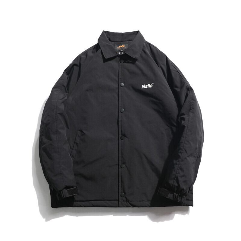 【新作】【送料無料】 Yidao Vintage 2020 Winter ese Simple Letter Print Lapel Cotton Jacket Boys All-match Cotton Jacket-Alibaba コットン ウィンター 冬物 ビンテージ hip6-161142943957188